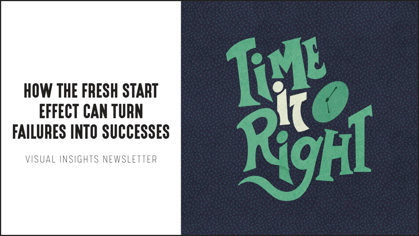 [NEW] Fresh Start Visual Insights Newsletter Marketing Campaign for